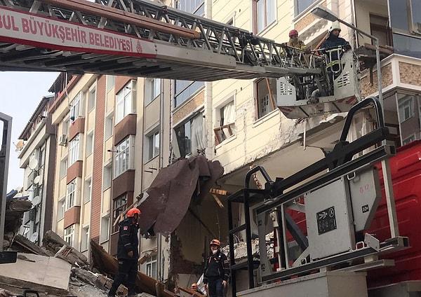 Bahçelievler Belediye Başkanı Hakan Bahadır, CNN Türk'te "Bina içinde birkaç hurdacı olabilir" ifadesini kullandı.