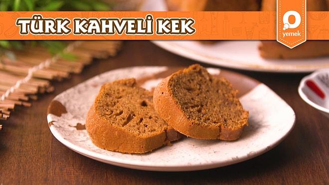 Kahvesiz Yapamayanlara Nefis Bir Tarif: Türk Kahveli Kek! Türk Kahveli Kek Nasıl Yapılır?