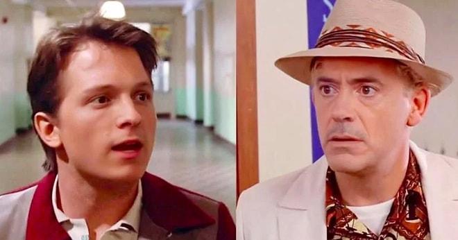 Robert Downey Jr. ve Tom Holland, 'Back to the Future' Filminde Yer Alırsa Nasıl Olur?