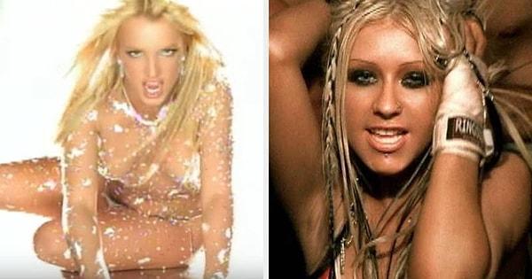 9. MTV, aynı zamanda Britney Spears'ın 'Toxic' ve Christina Aguilera'nın 'Dirrty' şarkısını aşırı cinsellik içerdiği için hiç yayınlamamıştır.