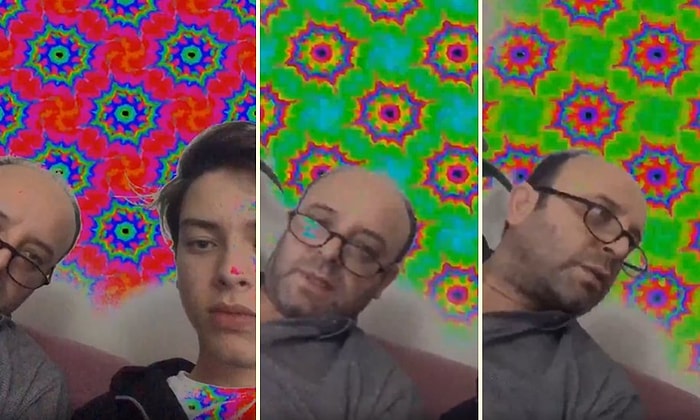 Babasına Koronavirüsü Şakası Yaparken Sigara İçtiği Anlaşılan Genç: 'Üfle Bana'