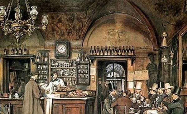 Avusturya münasebetleri sırasında tercümanlık yapan Leh Kolschitzky kahveyi ilk kez Osmanlı çadırında tattı. Daha sonra bugün Viyana'nın yerel kahve evi olarak bilinen 'Melange' isimli yeri açtı. Bu dükkan Viyana'nın ilk kahvehanesiydi.