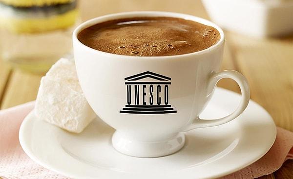 Son olarak Türk kahvesi sonsuzluğa ulaştı. 2013 yılında UNESCO'nun "Somut Olmayan Kültürel Miras" listesine girdi ve koruma altına alındı.
