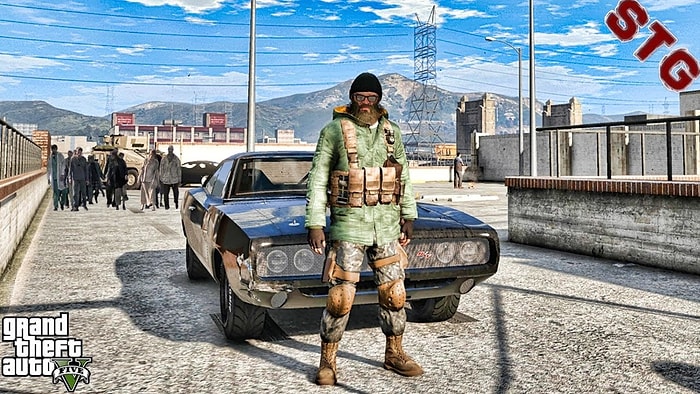 GTA 5 ile The Walking Dead'in Bir Araya Geldiği Muhteşem Oyun Modu!