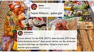 40 Euro Tutarındaki Alışveriş Sepetlerini Paylaşarak Türkiye'de Nasıl Kazıklandığımızı Ortaya Koyan Gurbetçiler