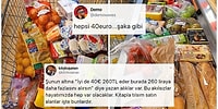 40 Euro Tutarındaki Alışveriş Sepetlerini Paylaşarak Türkiye'de Nasıl Kazıklandığımızı Ortaya Koyan Gurbetçiler