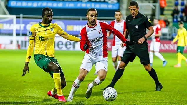 Hollanda Eredivisie'nin 23. haftasında Emmen, deplasmanda Fortuna Sittard ile 1-1 berabere kalırken, Kerim Frei maçta 90 dakika sahada kaldı.