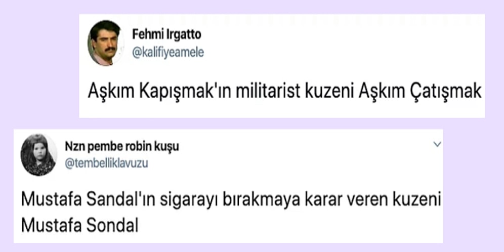 Trende Uyup Ünlülere Kelime Şakalı Kuzen İsmi Üreterek Güldüren Mizahşörler