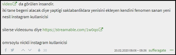 Sözlüğe "sufferagate" isimli yazar tarafından taşınan olayın tepki çekmesinin ardından görüntüler Instagram'dan silindi.