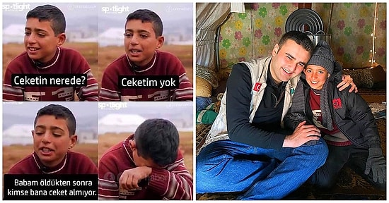 Devasa Yemekleriyle Bildiğimiz CZN Burak, Babası Öldükten Sonra Kimsenin Ceket Almadığı Çocuğa Ulaşarak Kalbimizi Fethetti!