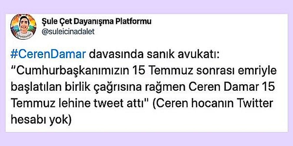 Vahşice Öldürülen Ceren Damar İçin Darbeci ve Tacizci İfadelerini Kullanan Sanık Avukatı Tepkilerin Odağında