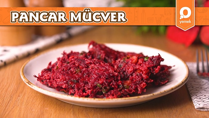 Muhteşem Rengi ve Tadına Doyum Olmayan Lezzetiyle Pancar Mücver!  Pancar Mücver Nasıl Yapılır?