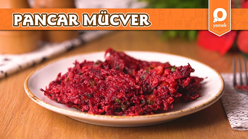 Muhteşem Rengi ve Tadına Doyum Olmayan Lezzetiyle Pancar Mücver!  Pancar Mücver Nasıl Yapılır?