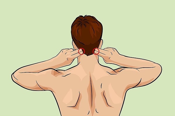 9. Точки на шее