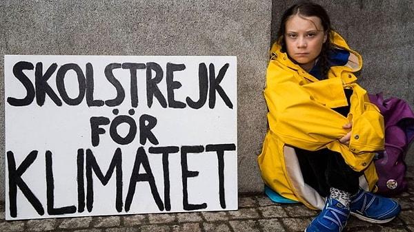 Genç iklim aktivisti İsveçli Greta Thunberg'in başlattığı akım, tüm dünyada büyük ses getirmiş ve herkes yaşadığı dünyayı korumak için adeta seferber olmuştu.