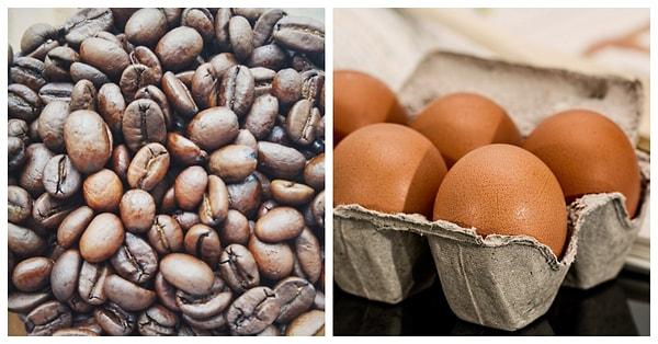 2. Yumurtayı hayatınıza da sokun, kahvenizin içine de!