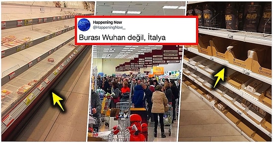 Coronavirüs Nedeniyle 5 Kişinin Hayatını Kaybettiği İtalya’daki Durumun Vehametini Gözler Önüne Seren 19 Kare