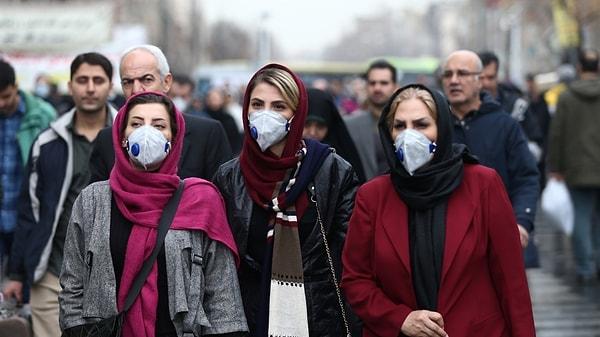 9. Tahran'da insanlar, maskeleri olmadan çıkmaya korkuyorlar.