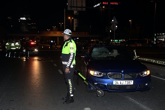 Beşiktaş'ta Korkunç Kaza: Otomobilin Çarptığı Scooter Sürücüsü 17 Yaşındaki Genç Hayatını Kaybetti