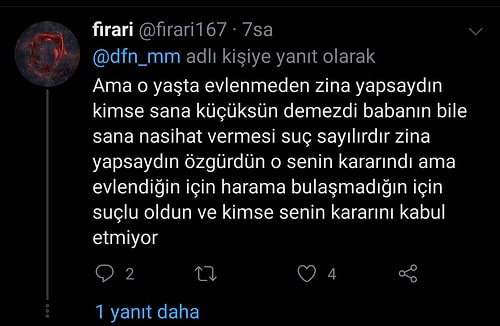 Çocuk Yaşta Ailesi Tarafından Zorla Evlendirildiğini Söyleyen Bir Twitter Kullanıcısına Gelen "Bugün de Utandık" Diyeceğiniz Yorumlar