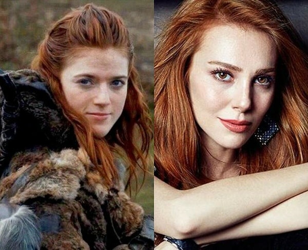 Актрисы Роуз Лесли и Эльчин Сангу