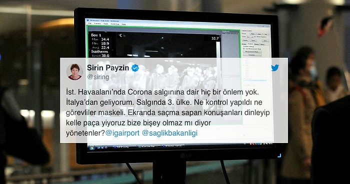 Sağlık Bakanı ile Şirin Payzın Arasında Termal Kamera Tartışması: 'Sizi İyi Görünce Zahmet Vermedik'