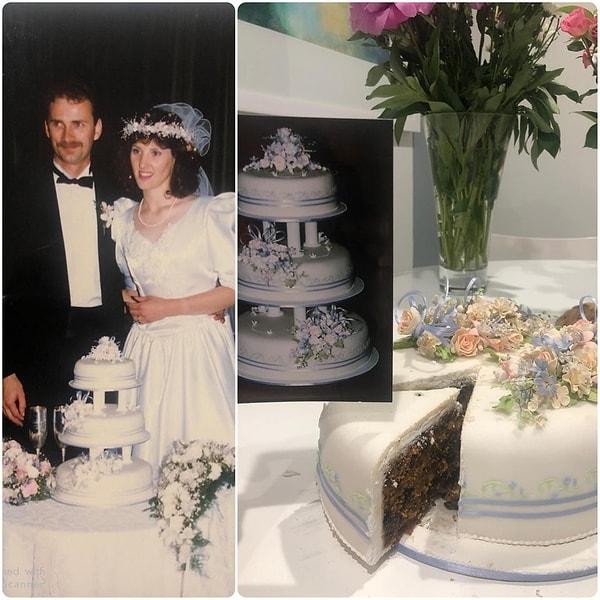 4. "Anne ve babam evlendiklerinden beri dondurucuda sakladıkları düğün pastalarını, 30. yıl dönümlerinde kestiler."