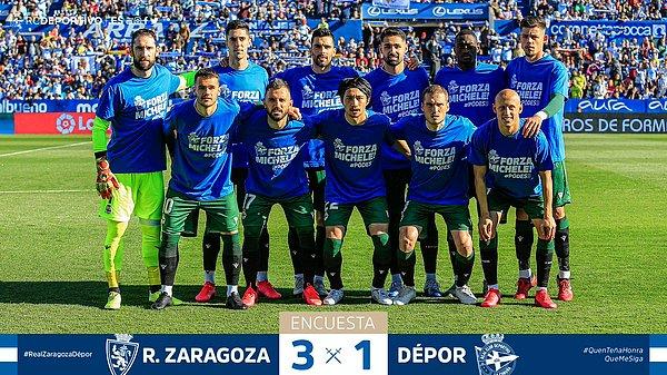 İspanya 2. Ligi'nde Deportivo deplasmanda Real Zaragoza'ya 3-1 yenilirken Emre Çolak, 80 dakika görev yaptı.