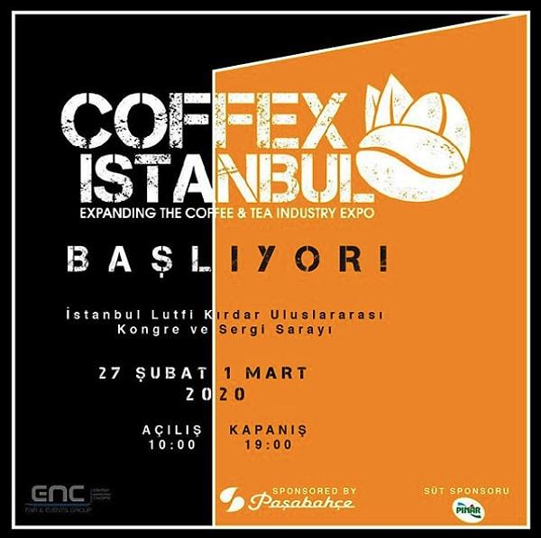 Coffex İstanbul Fuarı, Türkiye’de Kahve endüstrisi ve bu endüstriyi destekleyen paydaş ürünler konusunda yapılan tek ve en önemli etkinlik olma özelliği taşıyor.