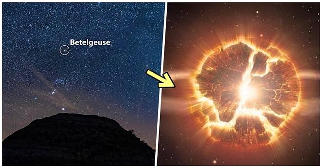 Patlaması Durumunda İnsanlığın Gördüğü En Parlak Süpernovaya Dönüşecek Olan Betelgeuse Yıldızı