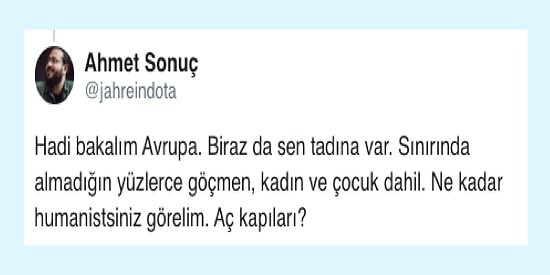 Kontrolün Kaldırılmasıyla Mültecilerin Sınırlara Yığılması Sosyal Medyanın Gündeminde