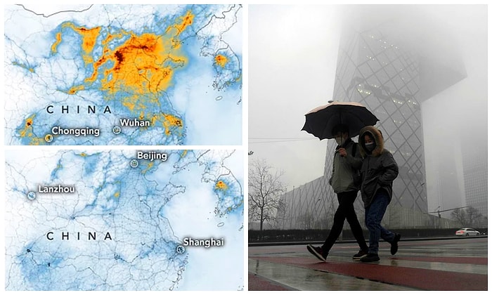 NASA'dan Çarpıcı Grafik: 'Koronavirüs Atmosferin Temizlenmesine Yol Açtı'