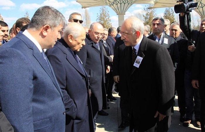 Şehit Cenazesinden 'Siyasi' Bir Manzara: Bahçeli'nin, Kılıçdaroğlu'nun Elini Sıkmadığı Görüntü Ortaya Çıktı