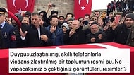 İdlib'de Kaybettiğimiz Şehidimizin Naaşıyla Fotoğraf Çekmeye Çalışan Kişiler Tek Bir Kareyle Bizleri İnsanlığımızdan Soğuttu