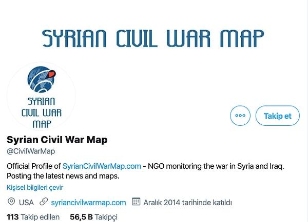2. Syrian Civil War Map