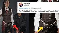 Bir Türk Tasarımcının 'Dilara' Yazılı Kemeriyle Arkadaşının Doğum Gününe Katılan Bella Hadid, Fena Halde Alay Konusu Oldu