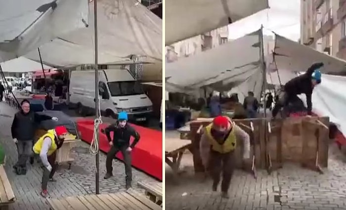 Pazar Esnafının Muhteşem Eğlenceli Survivor Oyunu!