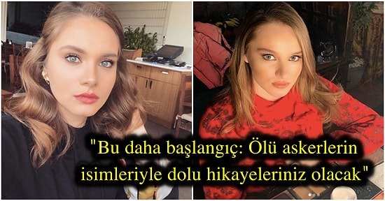 Miray Daner, Şehitlerimizle İlgili Paylaşımına Gelen Çirkin Yoruma Tokat Gibi Bir Cevap Verdi