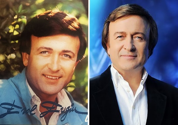 6. Эрол Эвгин в 1970 и в 2020
