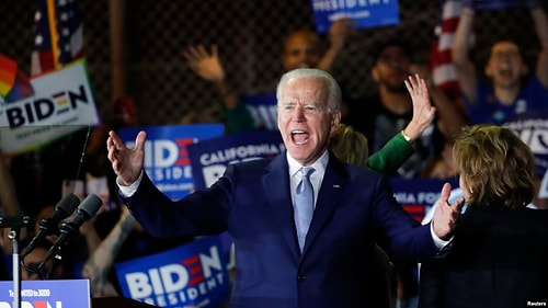 ABD'de Süper Salı Önseçimlerine Biden-Sanders Çekişmesi Damga Vurdu