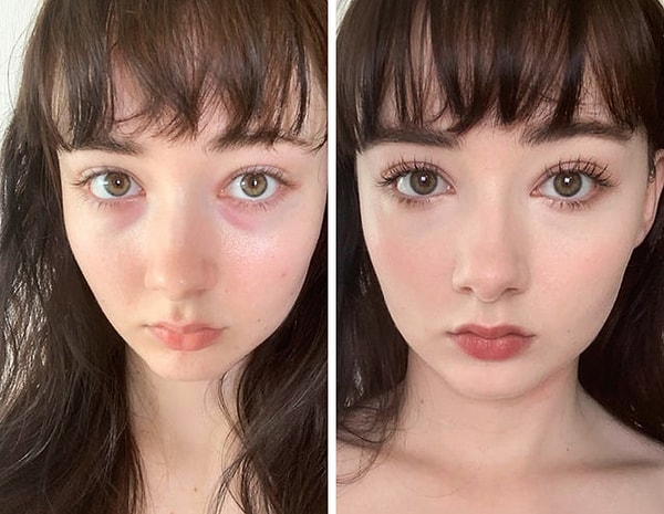 "Разница небольшая, но все же я выгляжу гораздо ярче"