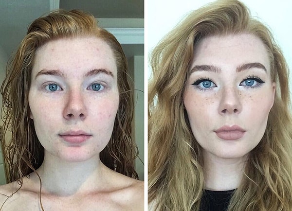 "С макияжем и без: Мне нравится, когда мои веснушки немного проглядывают"