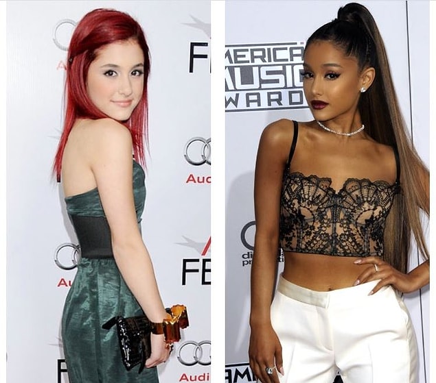 9. Ariana Grande de kimi zaman bronzluğu abartabiliyor.