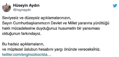 Erdoğan, CHP'li Engin Özkoç'a 1 Milyon Liralık Tazminat Davası Açtı