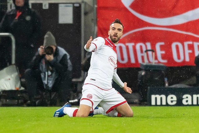 Kenan Karaman takımı adına 2 gol atmasına rağmen, Fortuna Düsseldorf maçtan 3 puanla ayrılamadı.