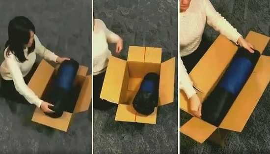 Boyutu Koliye Uymayan Eşyanızı Sığdırmak İçin Kullanabileceğiniz Müthiş Yöntem!