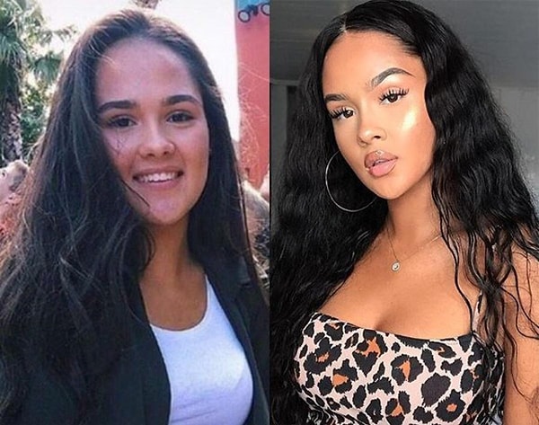 2. Шведский блогер Эмма Халльберг изменила не только волосы но и цвет кожи, пытаясь стать темнокожей.