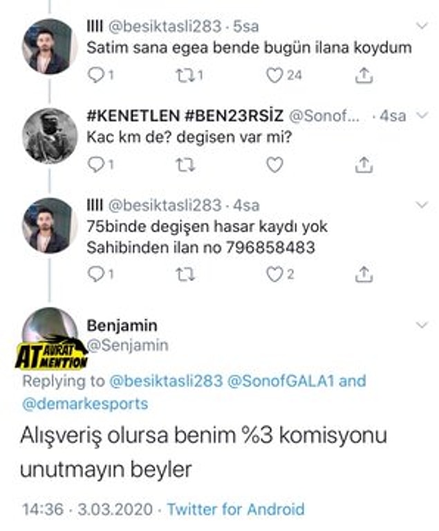 13. Araba konusu hassas noktamız 😅
