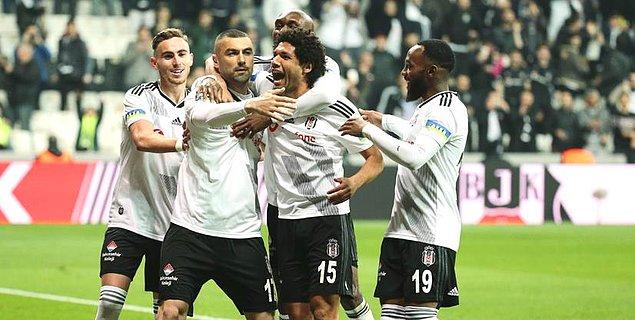 Karşılaşma, Beşiktaş'ın 2-1 üstünlüğüyle tamamlandı.