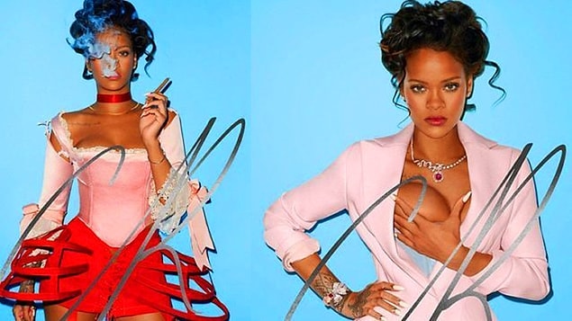 Rihanna'yı,